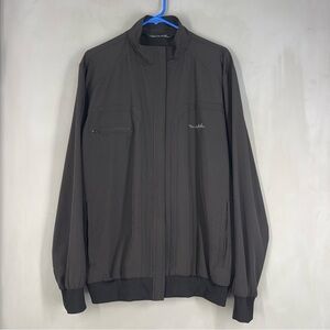 Travis Mathew Black Full Zip  Jacket. Sz Large